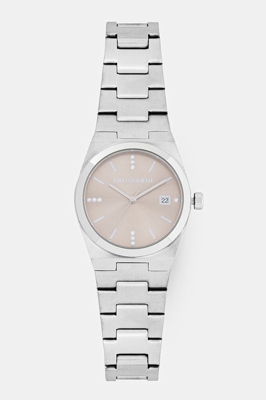 Trussardi zegarek damski T-MILANO srebrny R2453175505