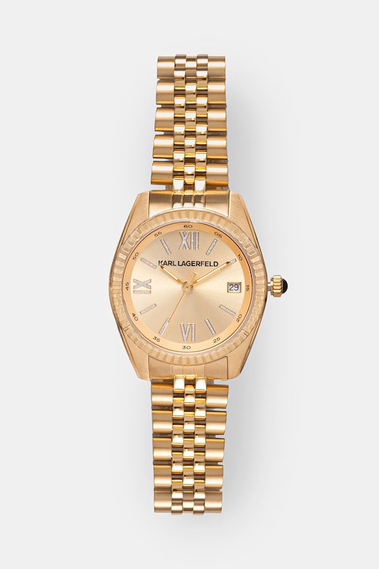 Karl Lagerfeld zestaw zegarek i bransoletka damski R0553108501 złoty AA00