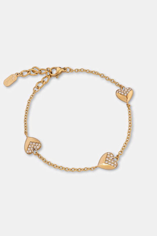 Akcesoria Karl Lagerfeld zestaw zegarek i bransoletka damski R0553108501 złoty