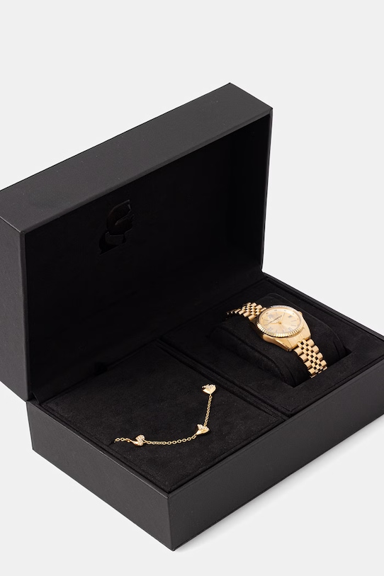 Karl Lagerfeld zestaw zegarek i bransoletka damski R0553108501