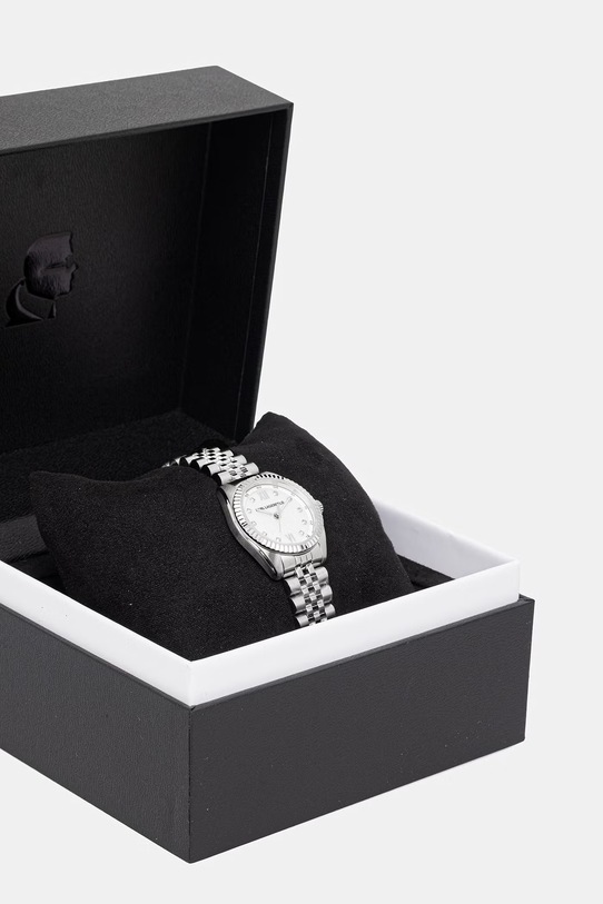 Karl Lagerfeld Часовник дамски сребърен R0553109506