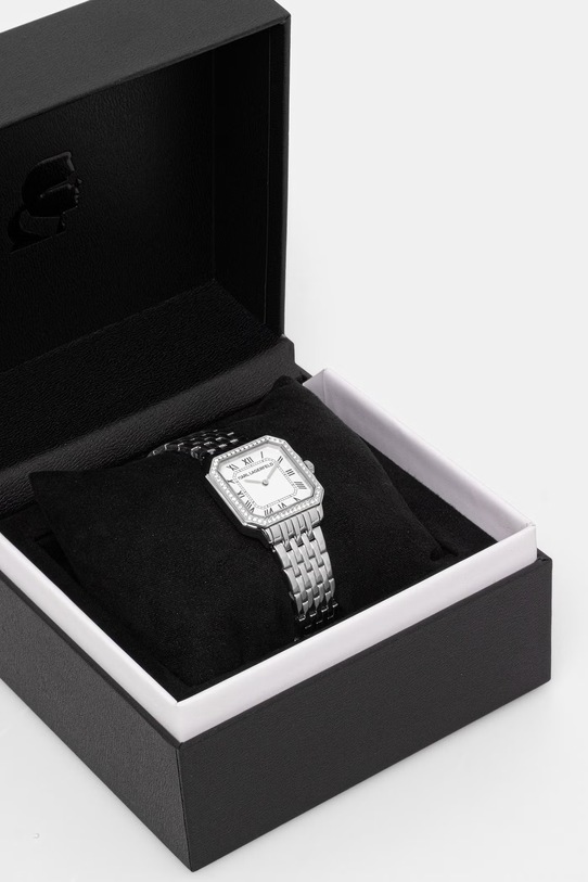 Akcesoria Karl Lagerfeld zegarek damski R0553110506 srebrny