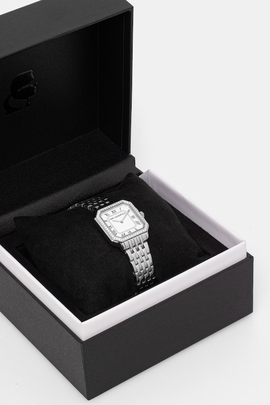 Akcesoria Karl Lagerfeld zegarek damski R0553110506 srebrny