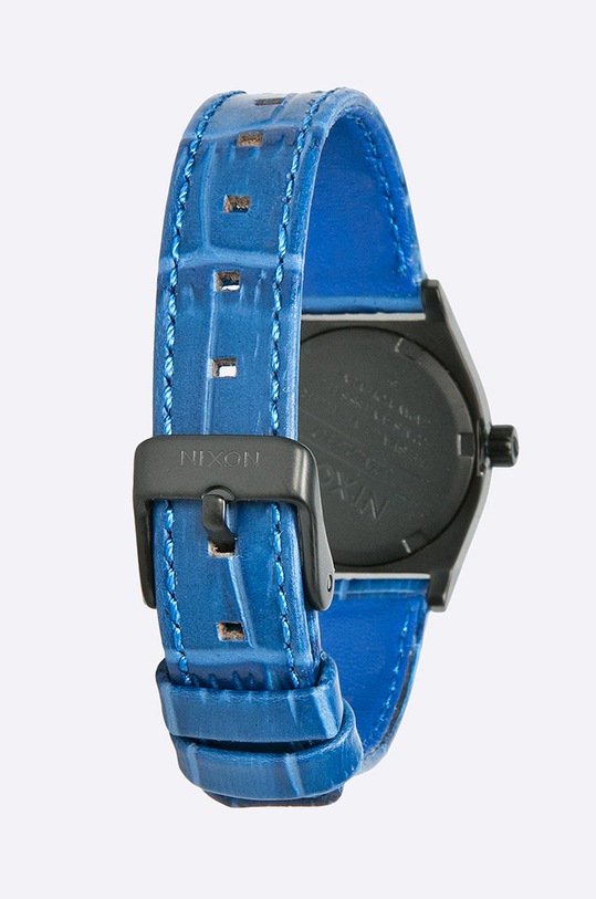Nixon - Часовник Small Time Teller Black/Blue Gator A5092131.SMALL син AA00