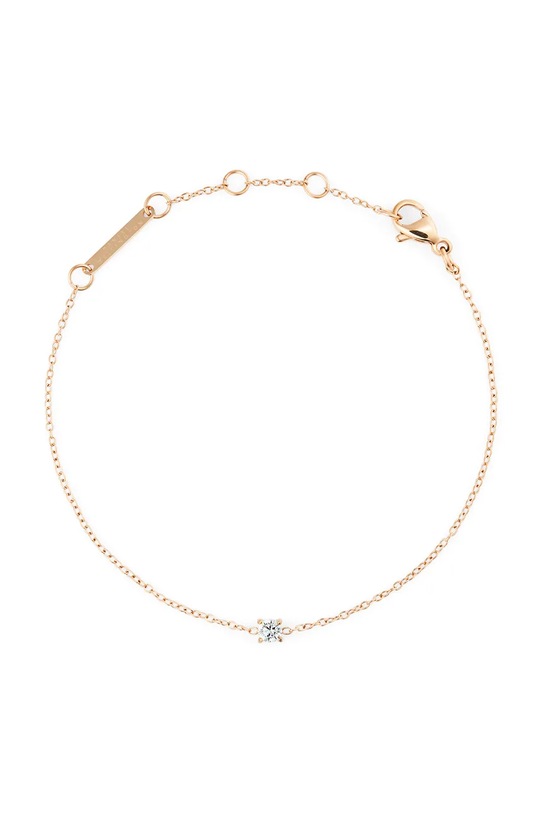 Daniel Wellington náramok dámsky z nehrdzavejúcej ocele so zirkónom zlatá DW00401962