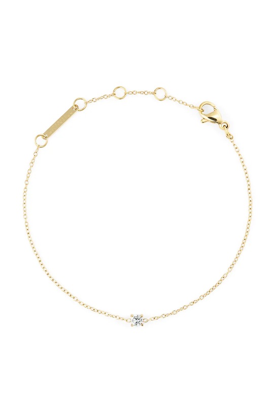 Daniel Wellington náramok dámsky z nehrdzavejúcej ocele so zirkónom zlatá DW00401961