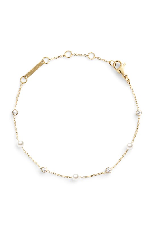 Daniel Wellington náramok dámsky z nehrdzavejúcej ocele s kryštálom zlatá DW00401952