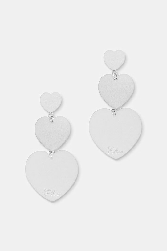 Lilou kolczyki damskie posrebrzane srebrny 258/58/KOL/3E/3/SR