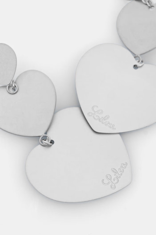 Lilou naušnice za žene posrebrene 258/58/KOL/3E/3/SR srebrna AA00