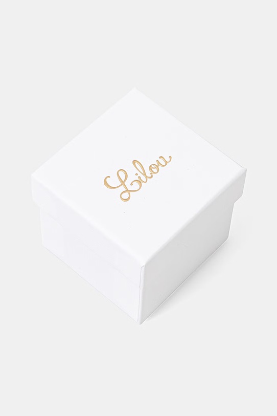 Lilou обеца от сребро с топаз сребърен K/133/10