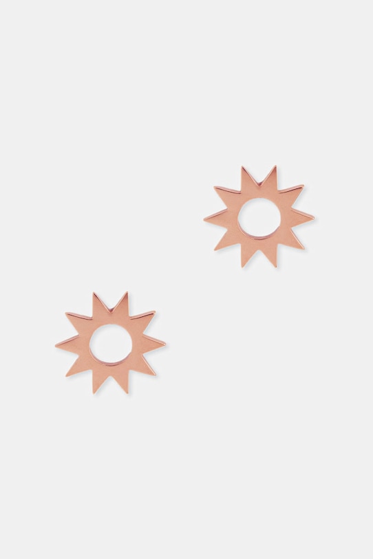 Lilou náušnice dámske pozlátené bez kameňa zlatá K/AZUR/133/RZ