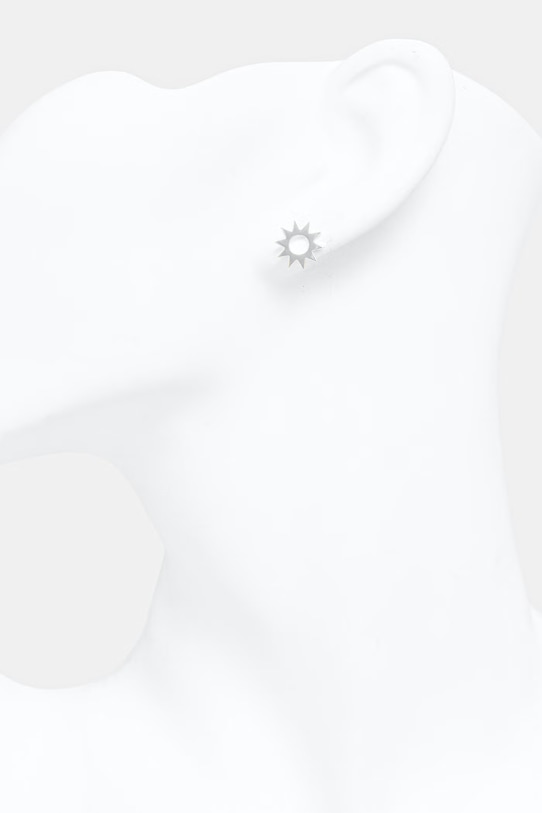 Doplňky Lilou náušnice dámské stříbrné K/AZUR/133 stříbrná