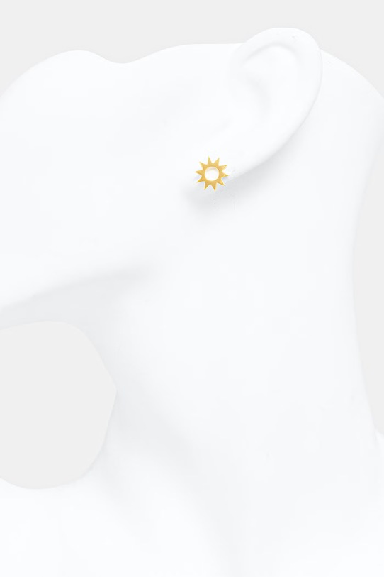 Akcesoria Lilou kolczyki damskie pozłacane K/AZUR/133/Z złoty