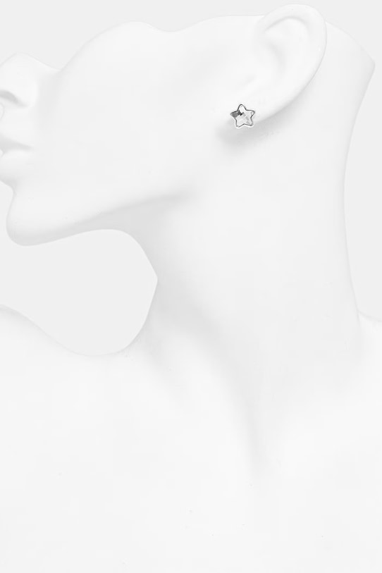 Lilou náušnice dámske postriebrené Mini Icons strieborná 176/10/KOL/26/BIA/SR