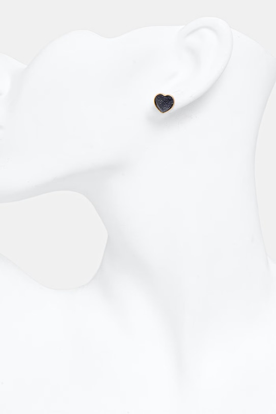 Doplnky Lilou náušnice dámske pozlátené Mini Icons 176/10/KOL/3/CZB/PO zlatá