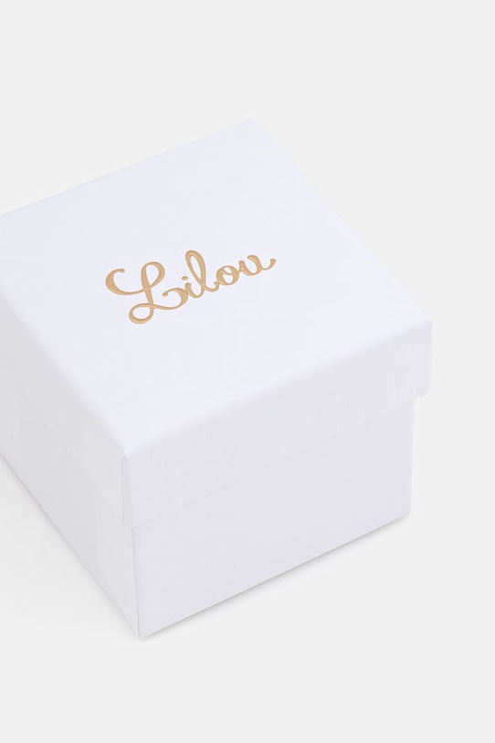 Lilou náušnice dámske pozlátené Mini Icons zlatá 176/10/KOL/3/CZB/PO