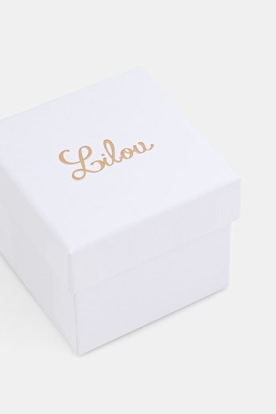 Lilou náušnice dámske pozlátené Mini Icons zlatá 176/10/KOL/3/CZB/PO