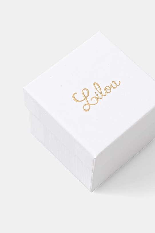 Lilou náušnice dámske pozlátené Mini Icons zlatá 176/10/KOL/4/CZB/PO