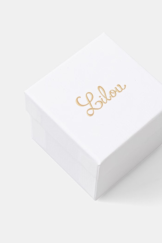 Lilou náušnice dámske pozlátené Mini Icons zlatá 176/10/KOL/4/CZB/PO