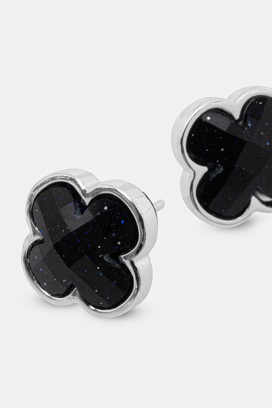 Lilou náušnice dámské z postříbřeného kovu Mini Icons 176/10/KOL/4/CZB/SR stříbrná AA00