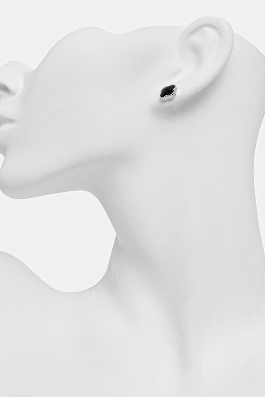 Doplňky Lilou náušnice dámské z postříbřeného kovu Mini Icons 176/10/KOL/4/CZB/SR stříbrná