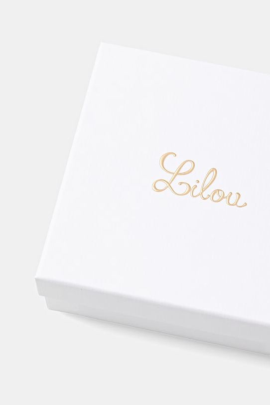 Lilou naszyjnik damski z masy perłowej Glamour beżowy 275/380/LAN/PEB/BIA/SR