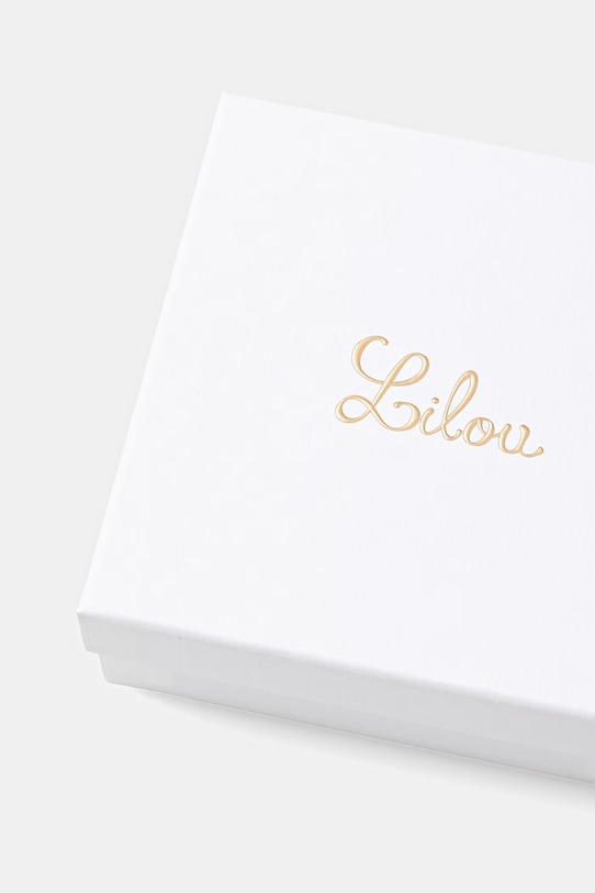 Lilou naszyjnik damski z masy perłowej Glamour beżowy 275/380/LAN/PEB/BIA/SR