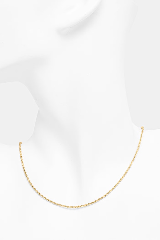 Akcesoria Lilou naszyjnik pozłacany 249/400/LAN/NO12/PO złoty