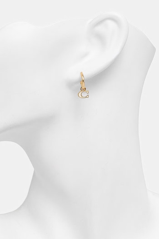 Akcesoria Coach kolczyki damskie metalowe 572244GLD100 złoty