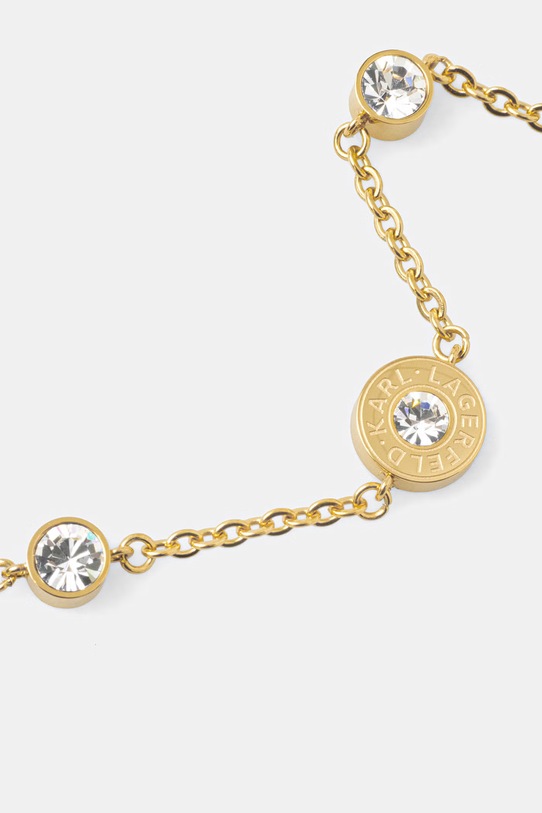 Karl Lagerfeld Bransoletka damska ze stali nierdzewnej KLBJX12 złoty AA00