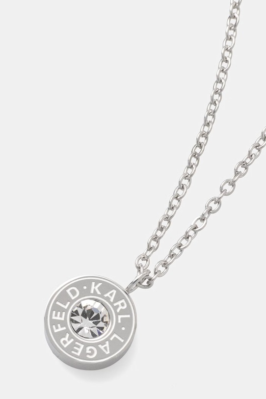 Karl Lagerfeld намисто з підвіскою жіноче з нержавіючої сталі KLBJX07 срібний AA00