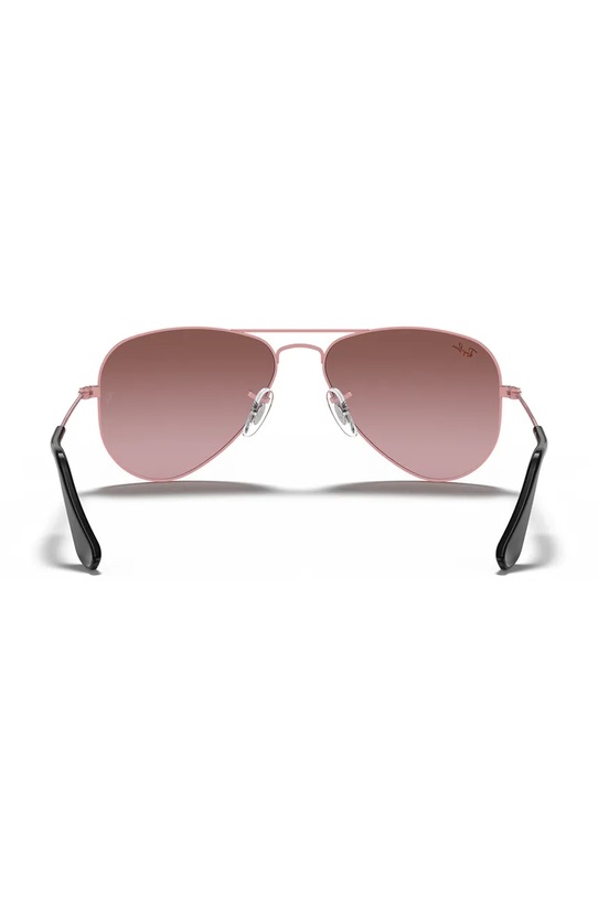Ray-Ban okulary dziecięce JUNIOR AVIATOR różowy 0RJ9506S.G