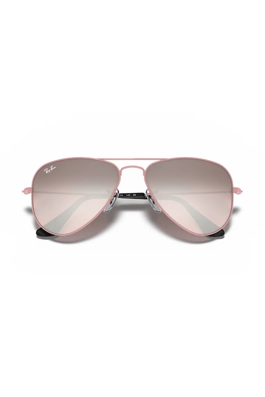 Ray-Ban okulary dziecięce JUNIOR AVIATOR 0RJ9506S.G różowy