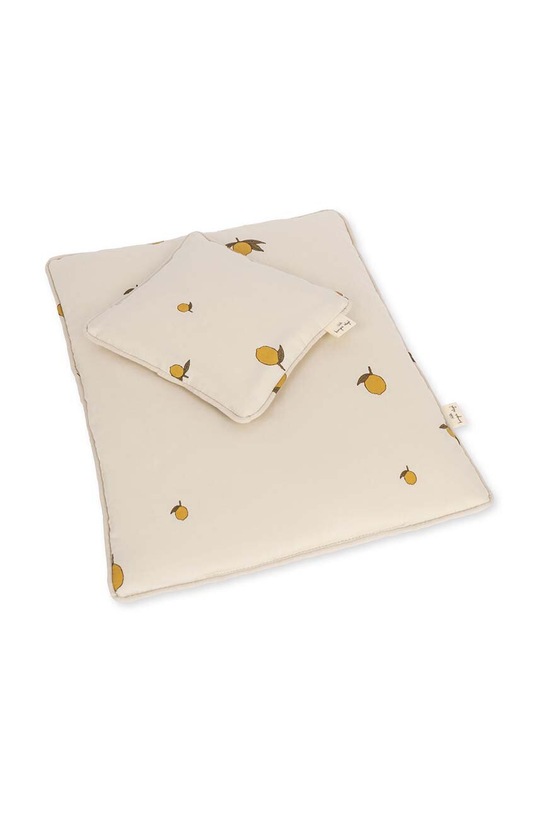 Спално бельо за кукли Konges Sløjd DOLL BEDDING жълт KS4237
