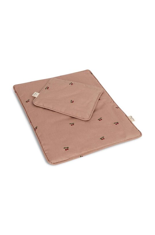 Konges Sløjd pościel dla lalek DOLL BEDDING różowy KS4237