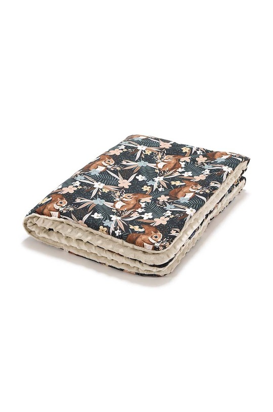 La Millou coperta isolata per neonati Minky PRETTY BARBARA M Planet friendly verde 85906.Cieply.Koc.Minky.