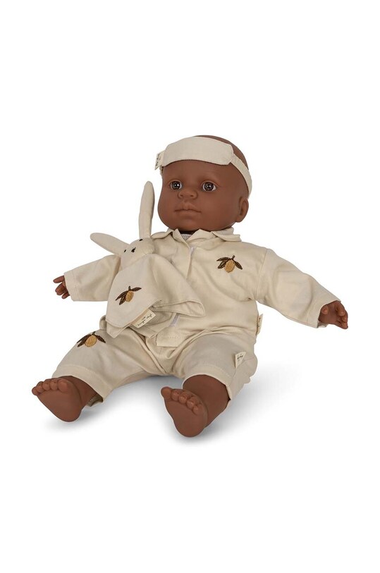 Outfit pre bábiku Konges Sløjd DOLL KIT: GERD GOES TO BED béžová KS5684