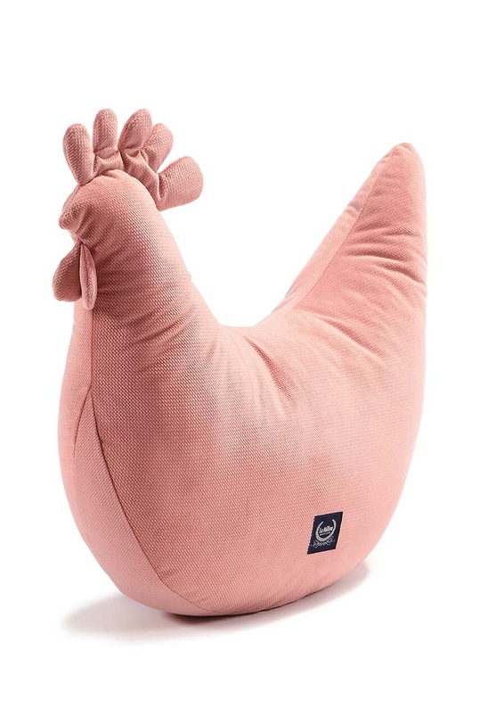 La Millou poduszka do karmienia Velvet PAPAYA Produkt niemowlęcy różowy 93906.Poduszka.Kura.Bab