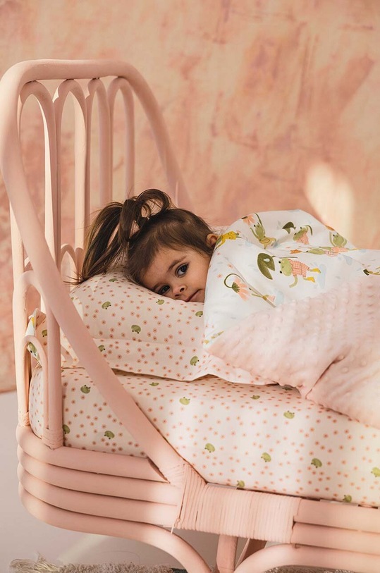 Утеплена ковдра для немовлят La Millou FROGS 148533.Cieply.Koc.Minky