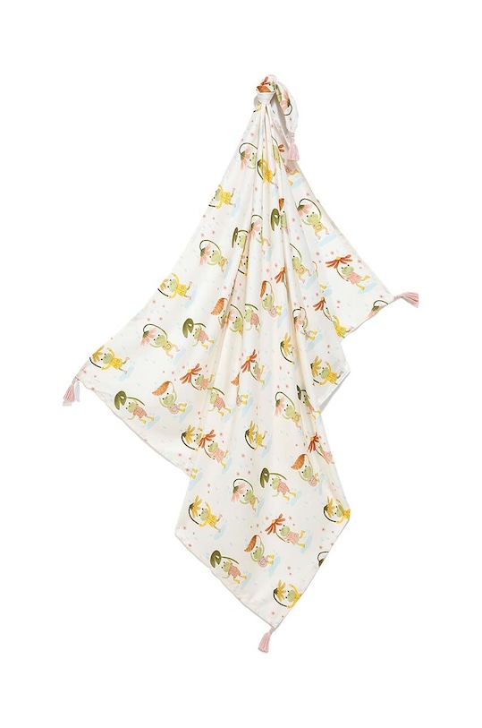 La Millou otulacz bambusowy niemowlęcy FROGS 146105.Otulacz.Bamboo.F różowy AA00