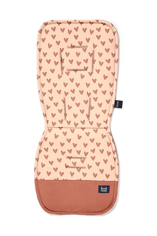 La Millou inserție pentru cărucior Jersey HEARTBEAT PINK roz 144293.Wkladka.do.wozka