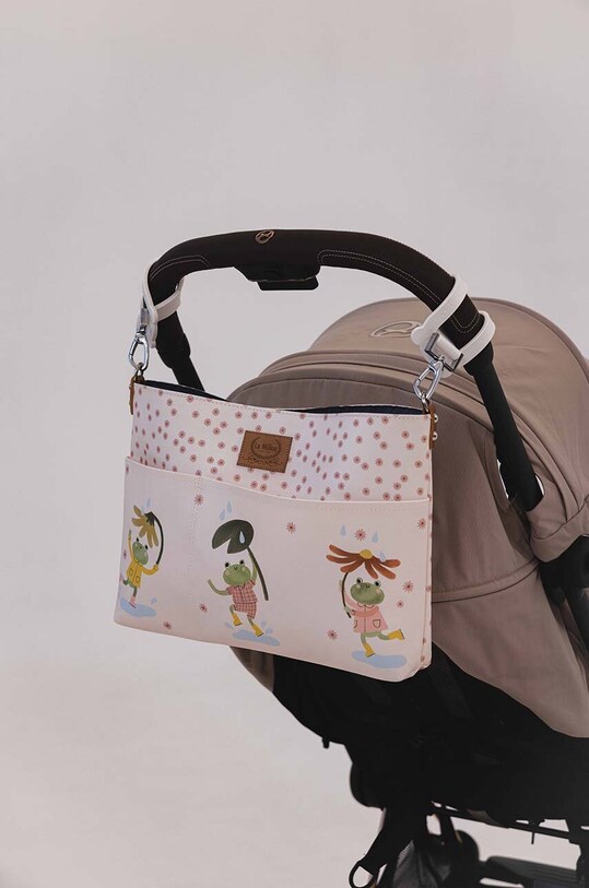 Органайзер для детской коляски La Millou Feeria FROGS розовый 148106.Organizer.do.woz