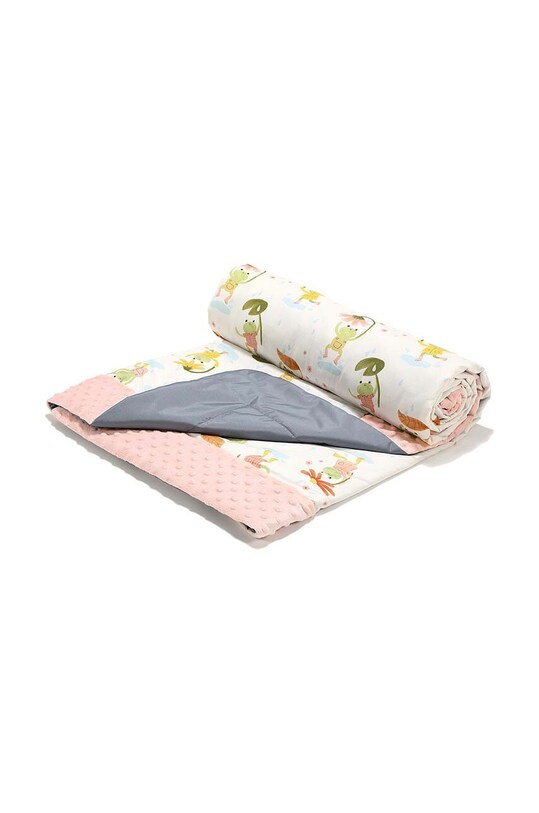 Одеяло за пикник La Millou FROGS 148546.Koc.Piknikowy.FR розов AA00