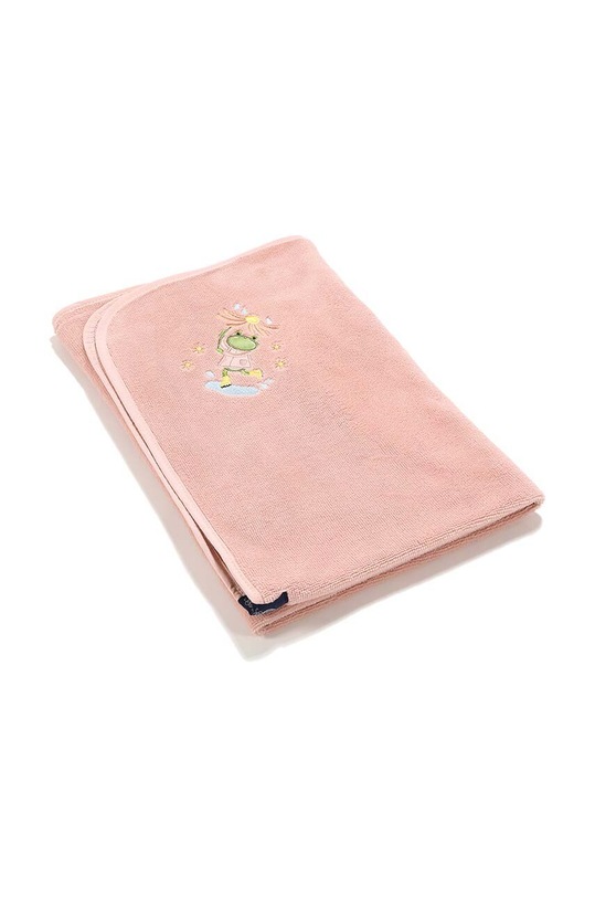 Момиче Бебешка кърпа La Millou FROGS 149082.Recznik.FROGS розов