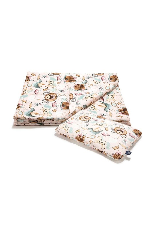 Бебешко спално бельо с пълнеж La Millou PRINCESS розов 143643.Komplet.Poscieli