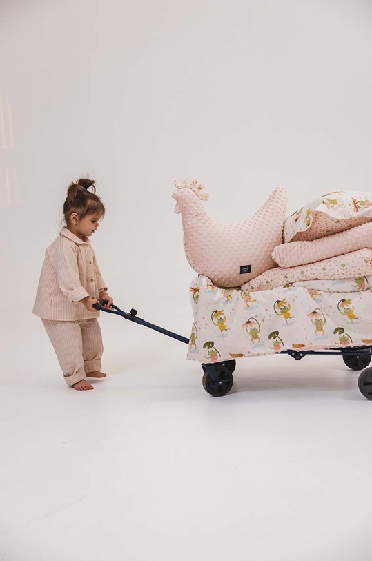 La Millou pościel niemowlęca FROGS 148862.Komplet.Poscieli różowy