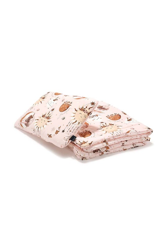 La Millou pościel niemowlęca FLY ME TO THE MOON NUDE różowy 141238.Komplet.Poscieli