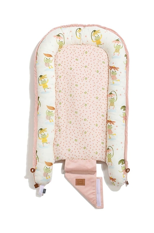 La Millou cocon pentru bebe 148543.Kokon.Best.Nest. roz AA00