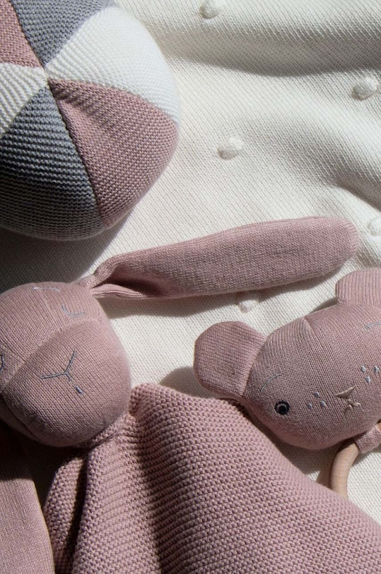 Detská plyšová hračka Effiki Przyt.Doudou.baw.or.roz ružová AA00