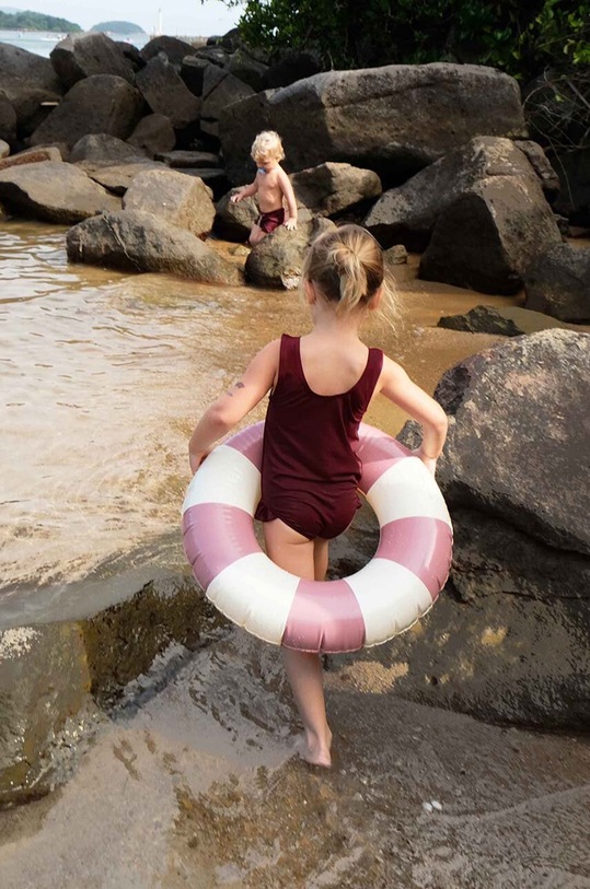 Дівчинка Дитяче коло для плавання Petites Pommes OLIVIA 45CM OLIVIA.45CM.G рожевий